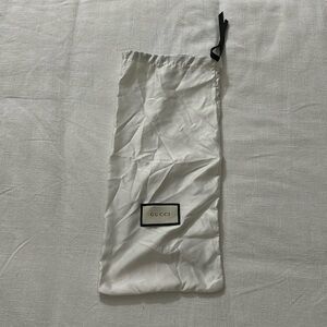 Gucci dust bag 15x6.5 authentic brand